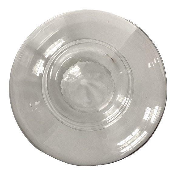 Devon By Wedgwood Hand Blown Clear Crystal Optical Floral Art Vase Vintage EUC - Picture 7 of 16